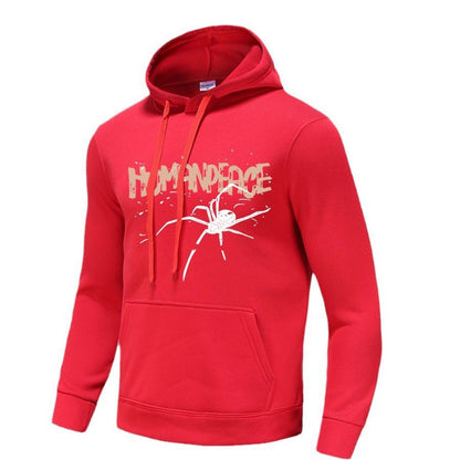 Dames hoodie avec motif d'araignée créatif et coupe confortable Chic und Stil