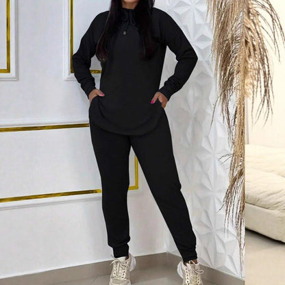 Women's sporty leisure set with hoodie and comfortable jogging pants Chic and Style