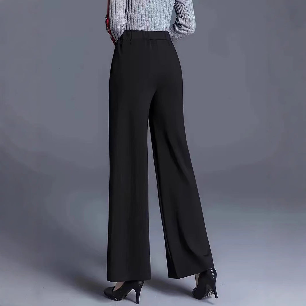 Ladies Elegant and Casual Wide Pants Chic and Style