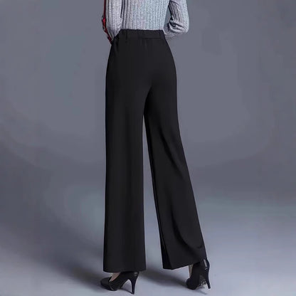 Ladies Elegant and Casual Wide Pants Chic and Style
