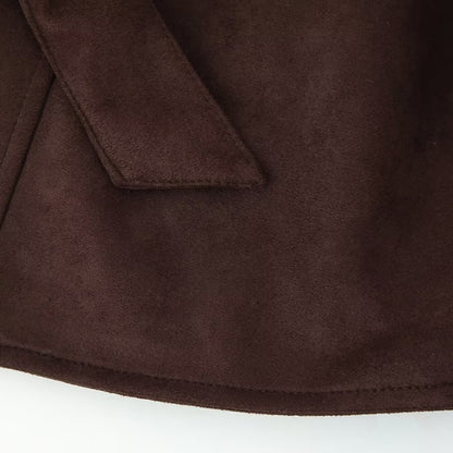 Dames élégante veste bomber oversized avec ceinture à la taille Chic und Stil