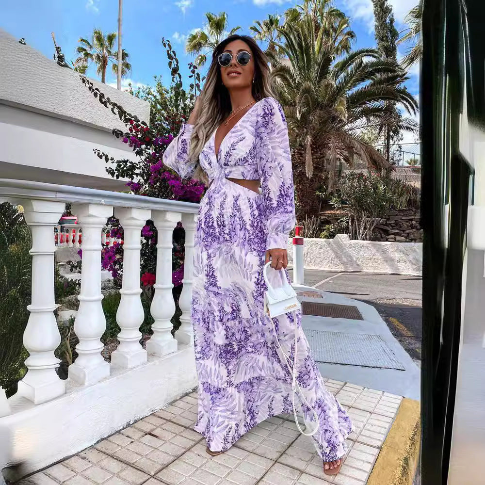 Robe Maxi Bohème Femme Chic und Stil