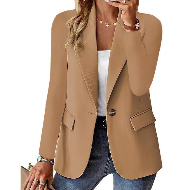 Dames Blazer élégant avec coupe classique et poches Chic und Stil