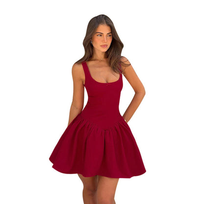 Robe Mini Swing Femme Chic und Stil