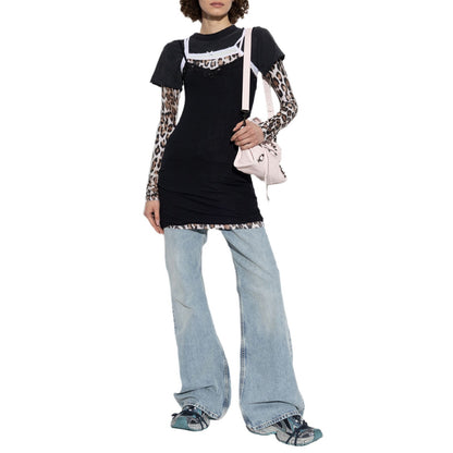 Combinaison femmes en t-shirt décontracté et robe slim Chic und Stil