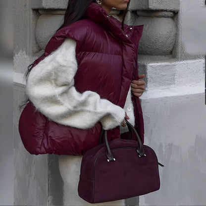 Dames doudoune sans manches Chic und Stil