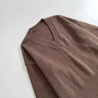 Pull à col en V décontracté pour femmes Chic und Stil
