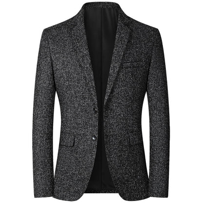 Modern and stylish men's jacket in structured fabric Chic and Style