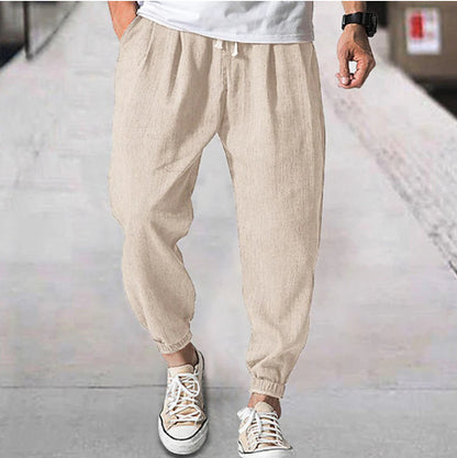 Casual and comfortable sports pants for men with elastic waist Chic and Style
