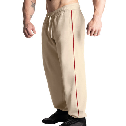 Comfortable sports pants for men with side pockets and adjustable waist Chic and Style
