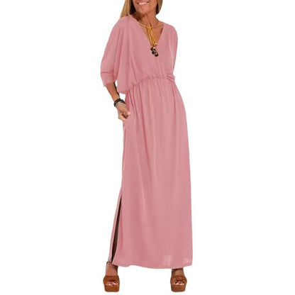 Femme Bohème Chic Maxi Robe Chic und Stil