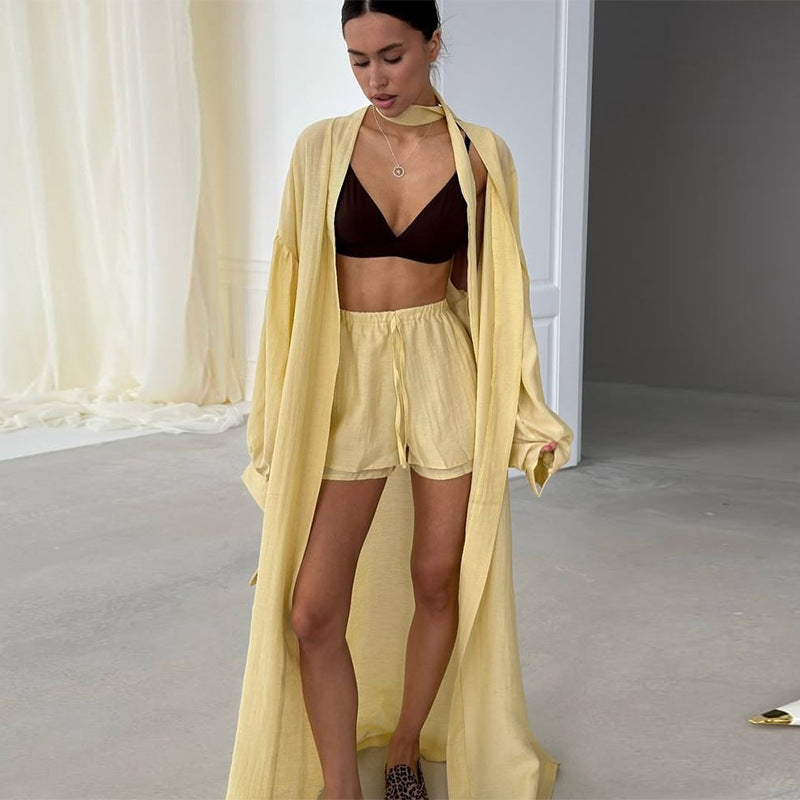 Dames élégant et aérien ensemble kimono Chic und Stil