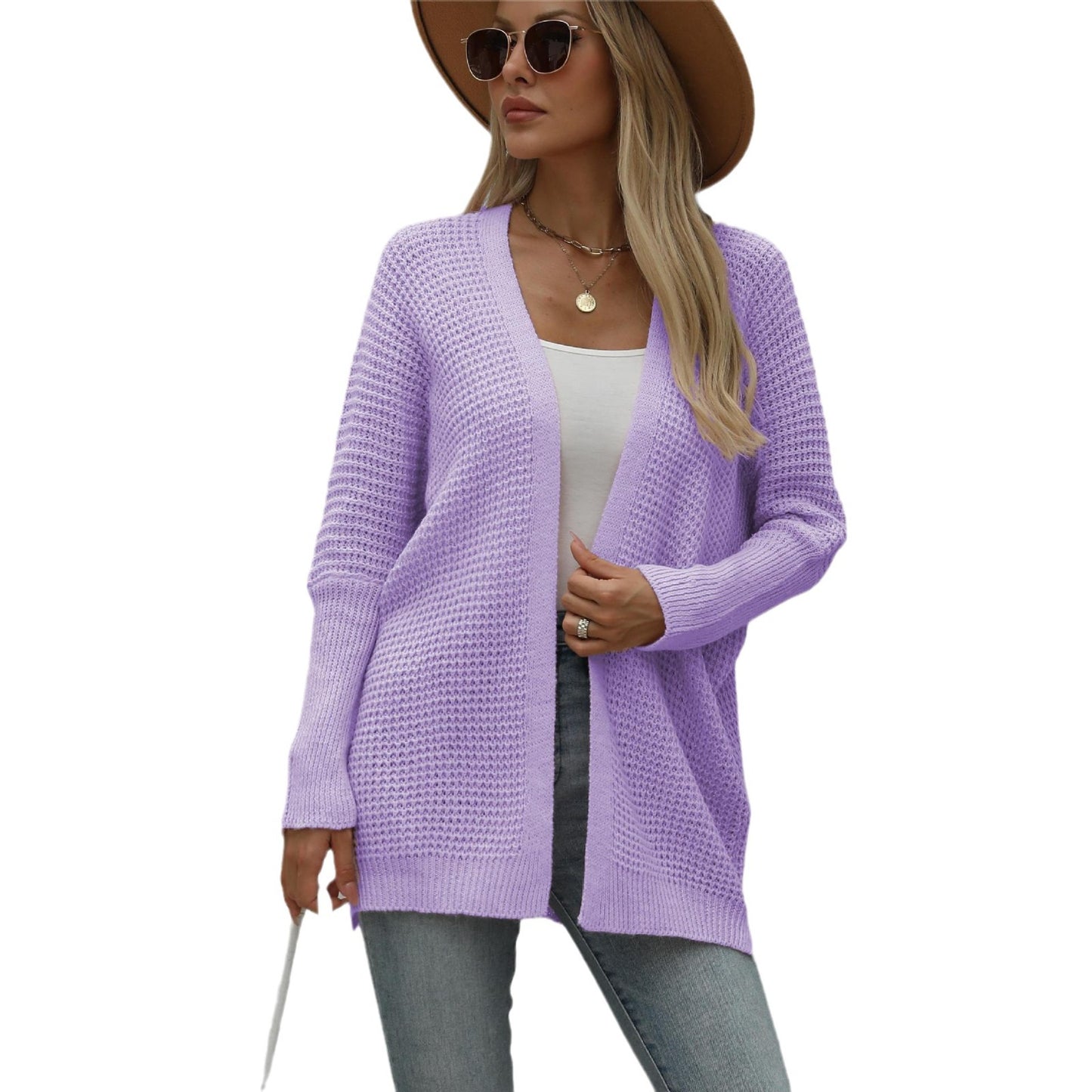 Dame cardigan avec devant ouvert et coupe décontractée Chic und Stil