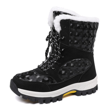 Bottes d'hiver pour dames avec isolation confortable et semelle antidérapante Chic und Stil