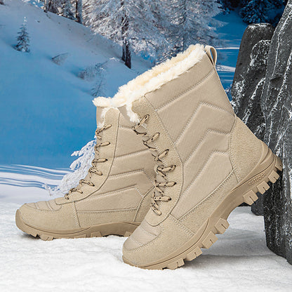 Bottes d'hiver multifonctionnelles pour femmes avec doublure isolante et semelle antidérapante Chic und Stil