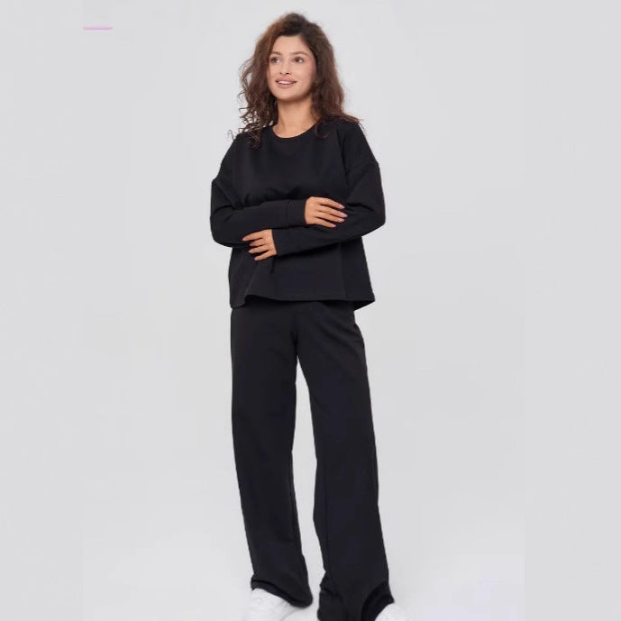 Dames Ensemble de loungewear décontracté confortable avec coupe ample Chic und Stil