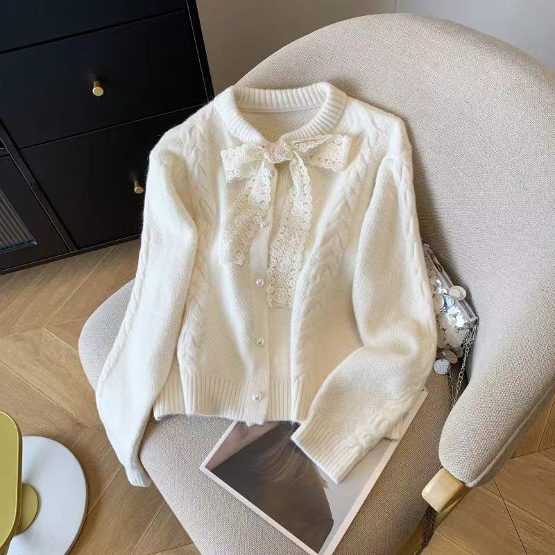 Beige blanc / Taille unique