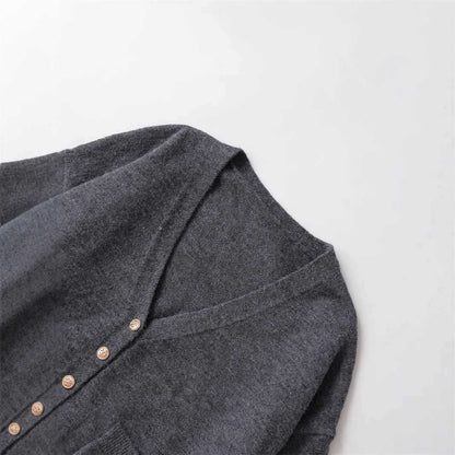 Dames gilet décontracté à boutons et poches Chic und Stil