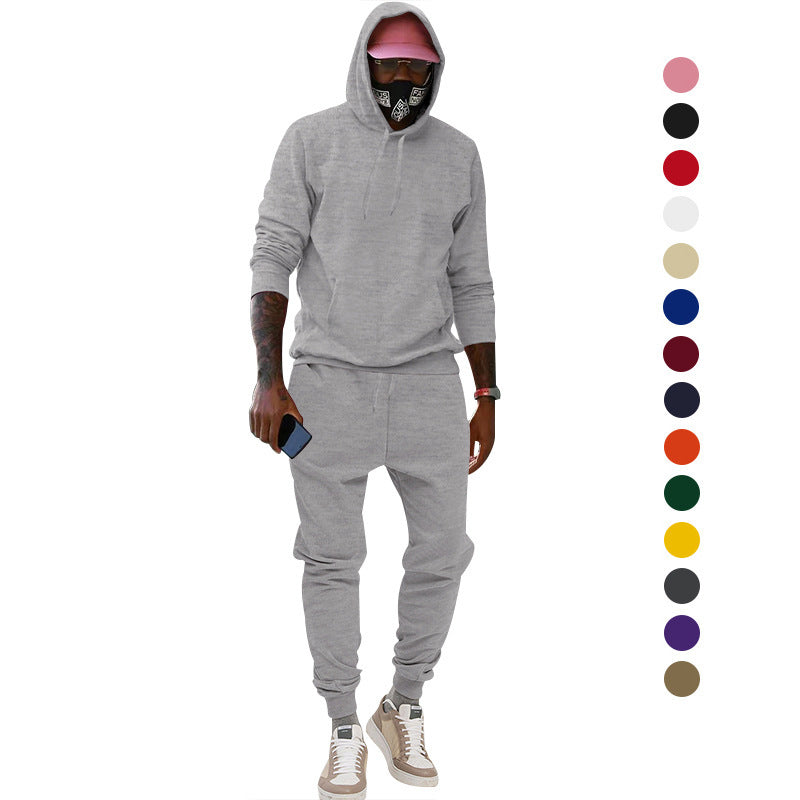 Chic und Stil Men's Casual Set with Hoodie and Jogging Pants
