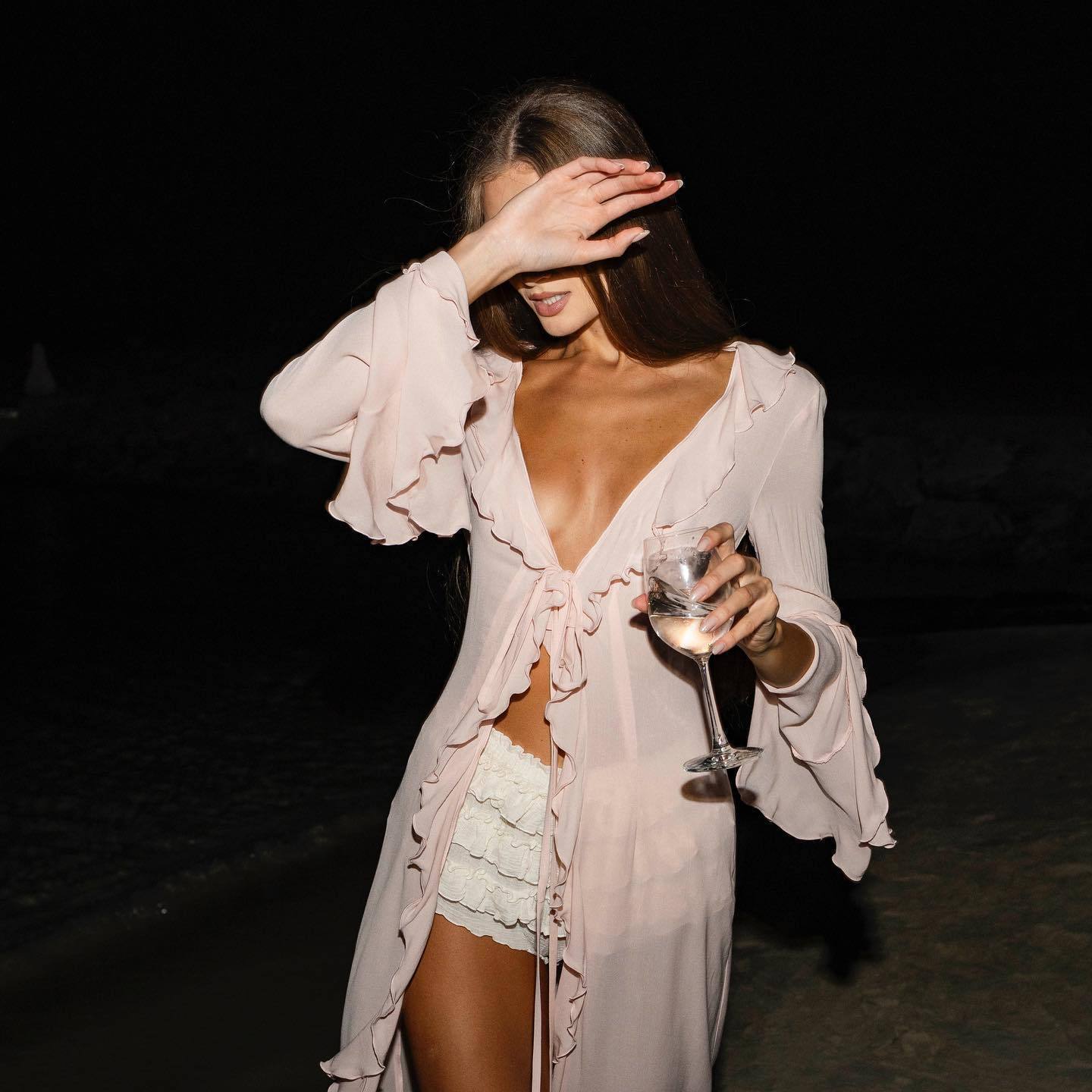 Robe de plage bohème décontractée pour dames Chic und Stil