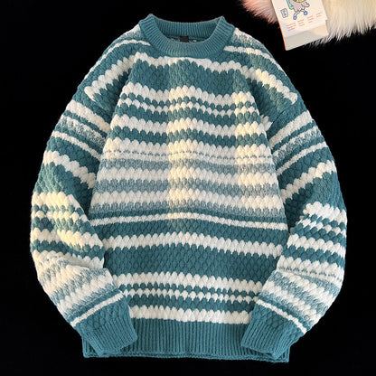 Ladies structured knit pullover Chic und Stil