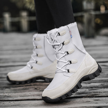 Bottes d'hiver pour femmes avec doublure isolante et semelle antidérapante Chic und Stil