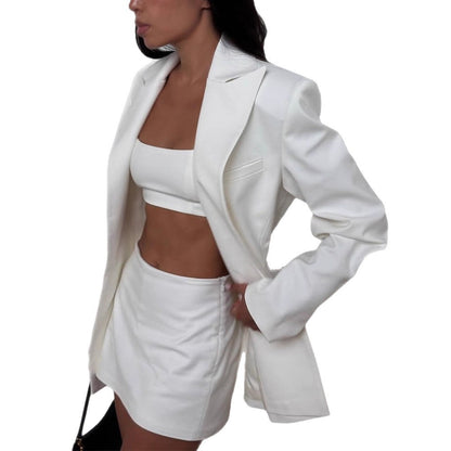Dames Blazer élégant avec coupe cintrée Chic und Stil
