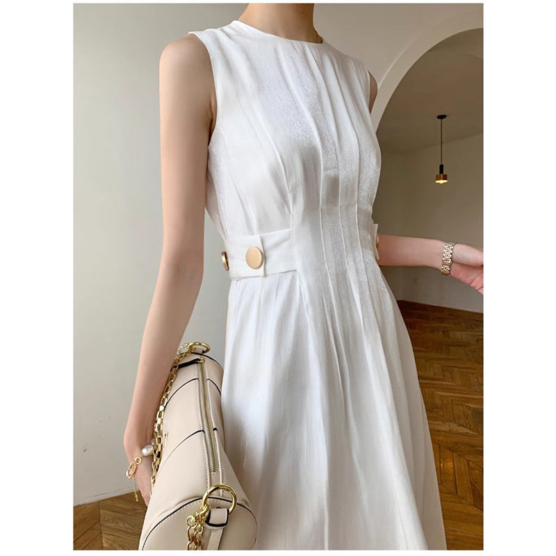 Robe maxi ceinturée élégante pour femmes Chic und Stil