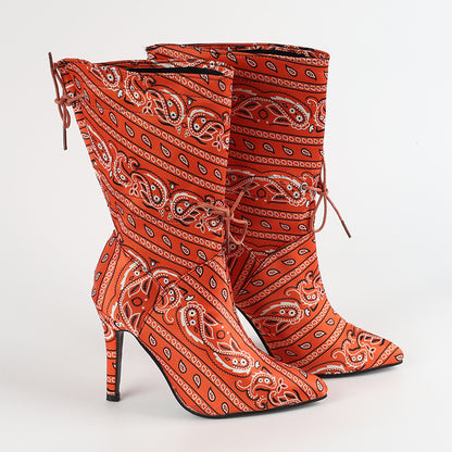 Bottes à talons hauts Chic und Stil pour femmes