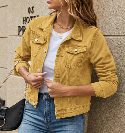 Veste en denim classique pour femmes dans le style couture Chic und Stil