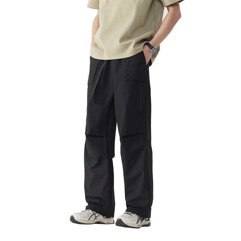 Multifunctional cargo pants for men with elastic waistband Chic and Style