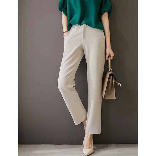 Pantalon de bureau femme ajusté Chic und Stil