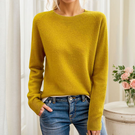 Pull en tricot doux pour femmes avec motif texturé Chic und Stil