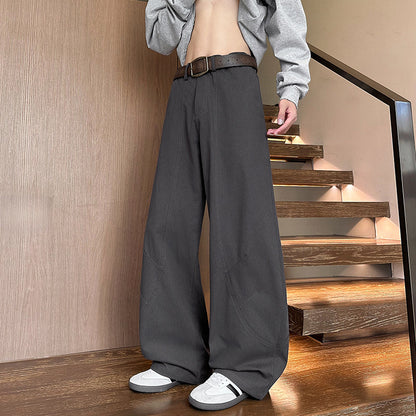 Women Loose Leisure Pants with Elastic Waistband and Practical Pockets Chic and Style