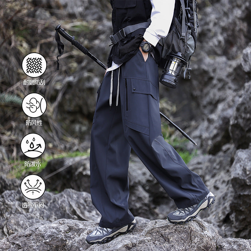 Multifunctional hiking pants for men with adjustable waist and practical pockets Chic and Style