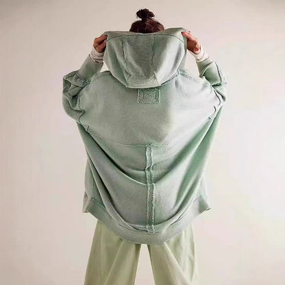 Dames à coupe ample cardigan tricoté avec finitions de manches ouvertes Chic und Stil