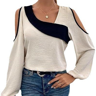 Dames Designer-top avec manches à découpes Chic und Stil