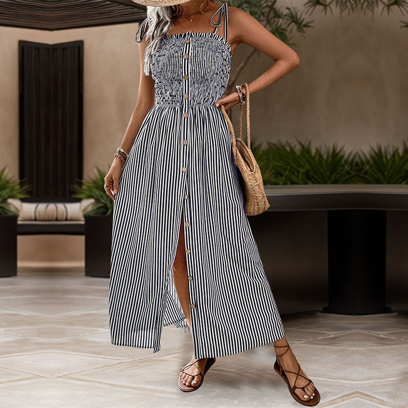 Femme Robe Maxi Chic und Stil