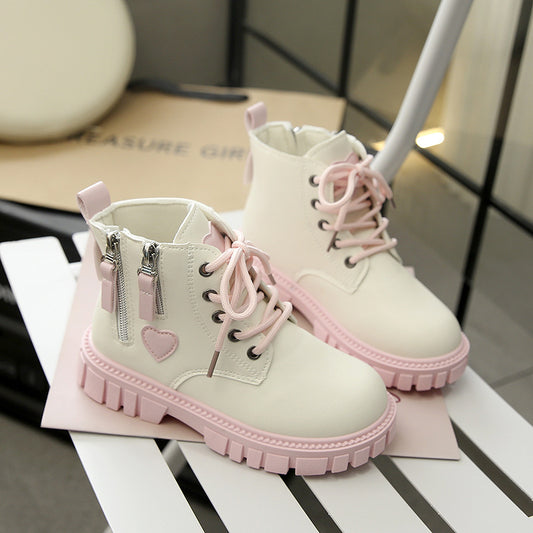 Bottes à la mode pour femmes avec fonction pratique de fermeture éclair et semelle antidérapante Chic und Stil