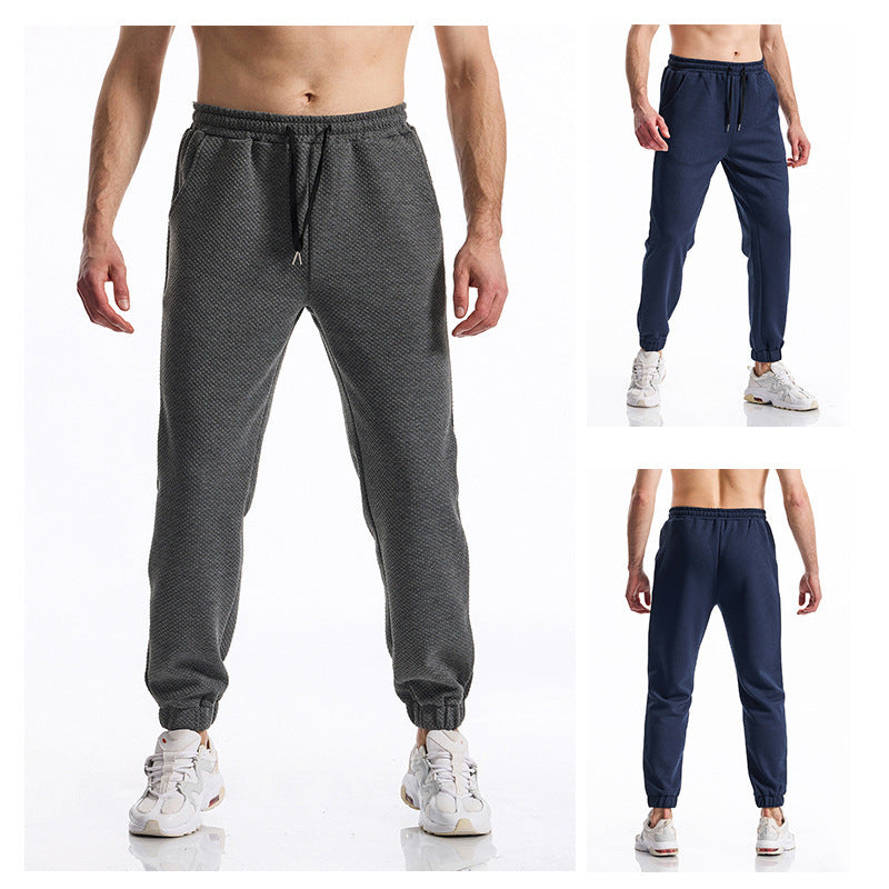 Comfortable sports pants for men with elastic waistband and modern side pockets Chic and Style