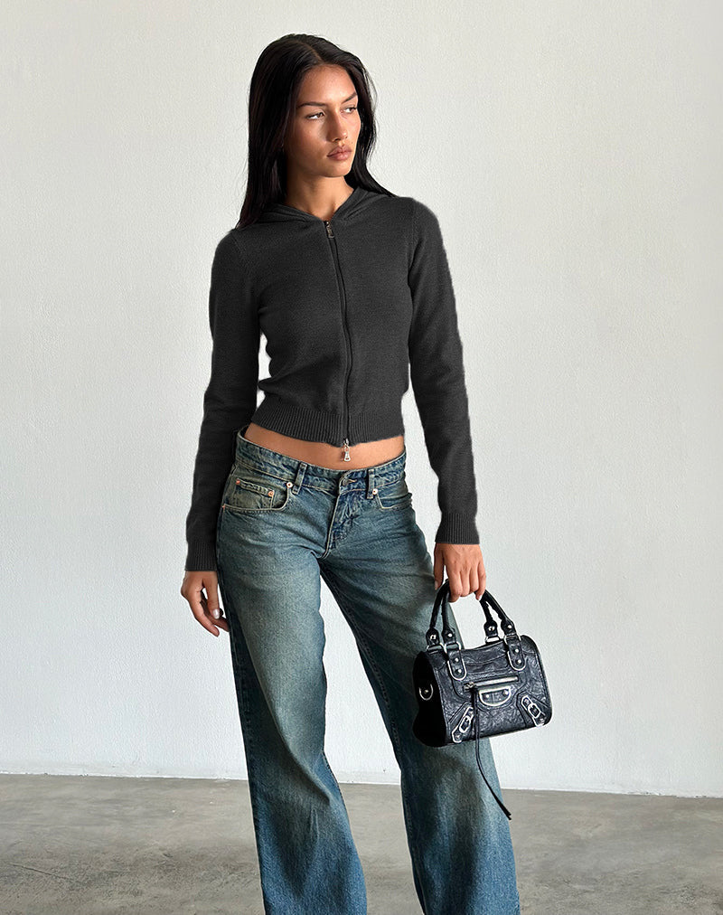 Dames crop Hoodie Chic und Stil