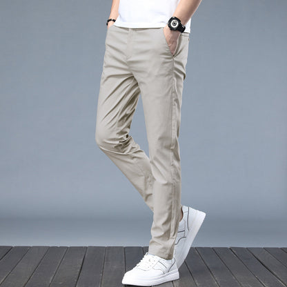 Elegant casual pants for men with a comfortable fit and practical pockets Chic and Style