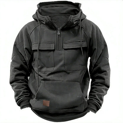 Veste à capuche pratique et chaude pour hommes avec poches Chic und Stil