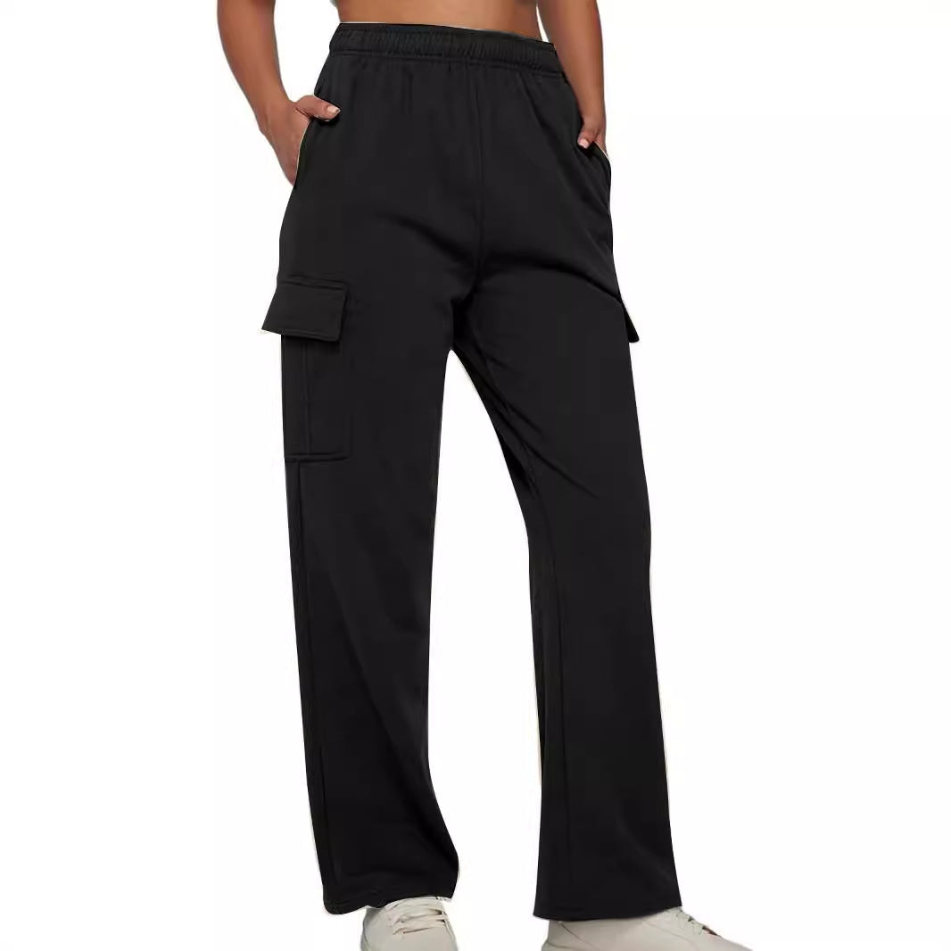 Women's casual cut cargo pants Chic and Style