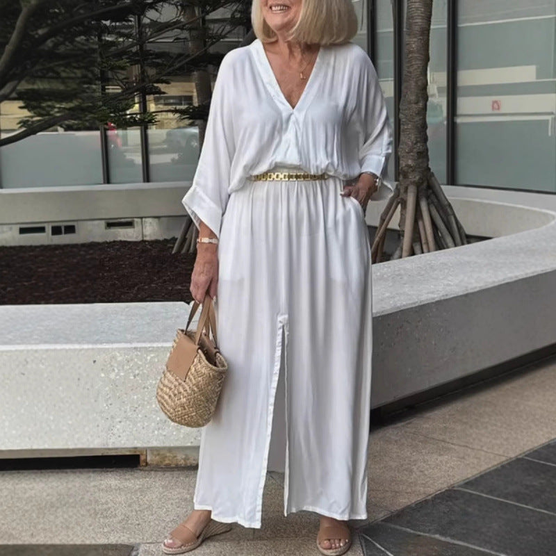 Robe maxi élégante et décontractée pour femmes Chic und Stil