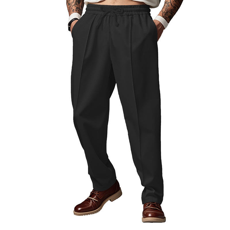 Men's jogging pants with side inserts and elastic waistband Chic and style