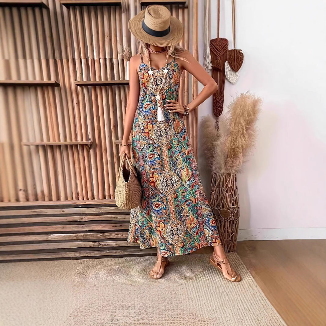 Robe maxi dames Chic und Stil