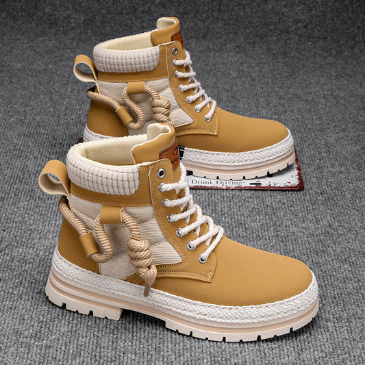 Bottes d'hiver modernes et confortables pour femmes avec col haut et semelle antidérapante Chic und Stil