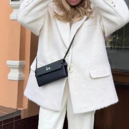 Ladies Fashion Oversized Jacket with Luxurious Lining Chic and Style