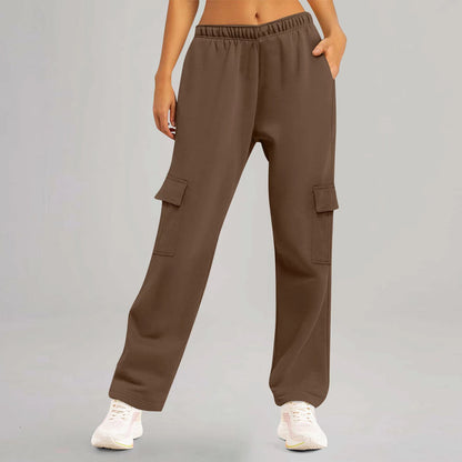 Chic and Style women's cargo style cargo pants with practical side pockets